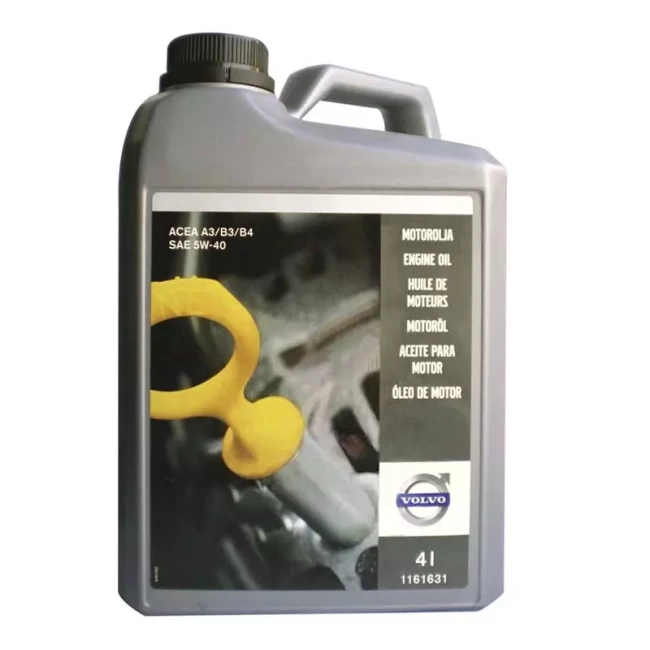 Моторное масло Volvo Engine Oil 5W-40 4л (1161631) Моторное масло Volvo Engine Oil 5W-40 4л (1161631)