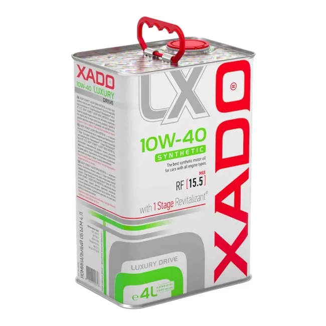 Моторное масло Xado Atomic Luxury Drive Motor Oil 10W-40 4л (XA20275)