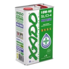 Моторна олива Xado Atomic Oil 10W-40 SL/CI-4 4л