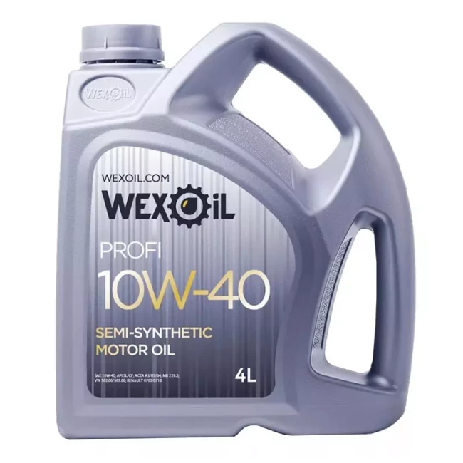 Моторное масло Wexoil Profi 10W-40 4л Моторное масло Wexoil Profi 10W-40 4л