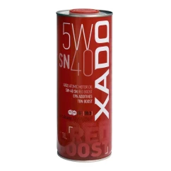 Моторна олива Xado Atomic Oil Red Boost SN 5W-40 1л