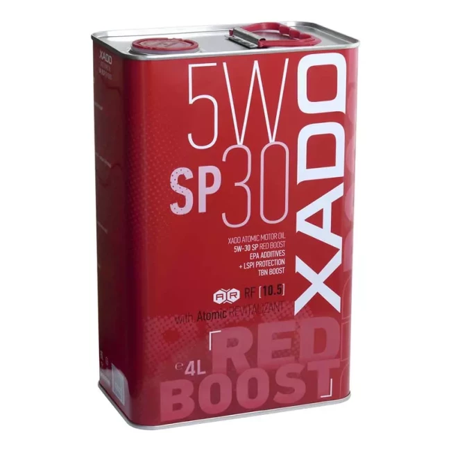 Моторное масло Xado Atomic Oil Red Boost SP 5W-30 4л (ХА26285) Моторное масло Xado Atomic Oil Red Boost SP 5W-30 4л (ХА26285)