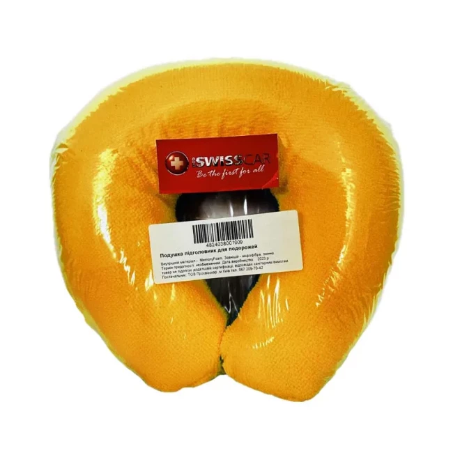 Подушка-подголовник Proswisscar Mini Orange (4824038001909)