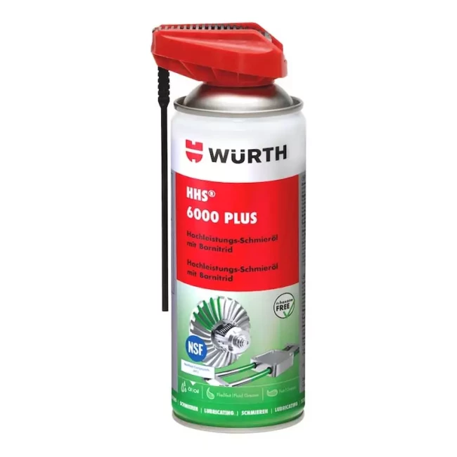 Адгезионная смазка WURTH HHS 6000 PLUS 400 мл (0893106202) Адгезионная смазка WURTH HHS 6000 PLUS 400 мл (0893106202)