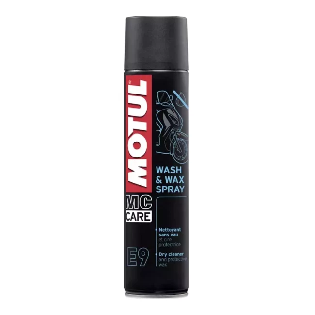 Средство для чистки мотоциклов MOTUL E9 Wash & Wax spray 400 мл (819916) Средство для чистки мотоциклов MOTUL E9 Wash & Wax spray 400 мл (819916)