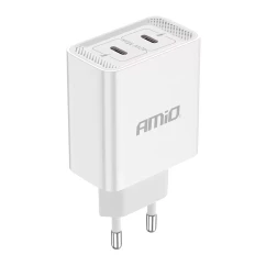 Зарядное устройство AMiO 2xUSB-C 40W