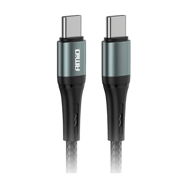 Кабель AMiO FullLINK USB-C - USB-C 60W 100см (03914/039144) Кабель AMiO FullLINK USB-C - USB-C 60W 100см (03914/039144)