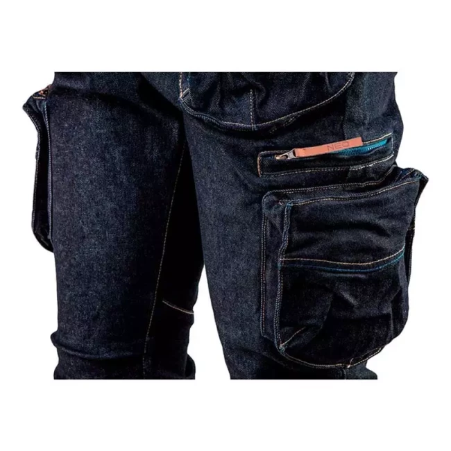 Брюки рабочие Neo Tools Denim 5 карманов, размер XXXL (81-229-XXXL)