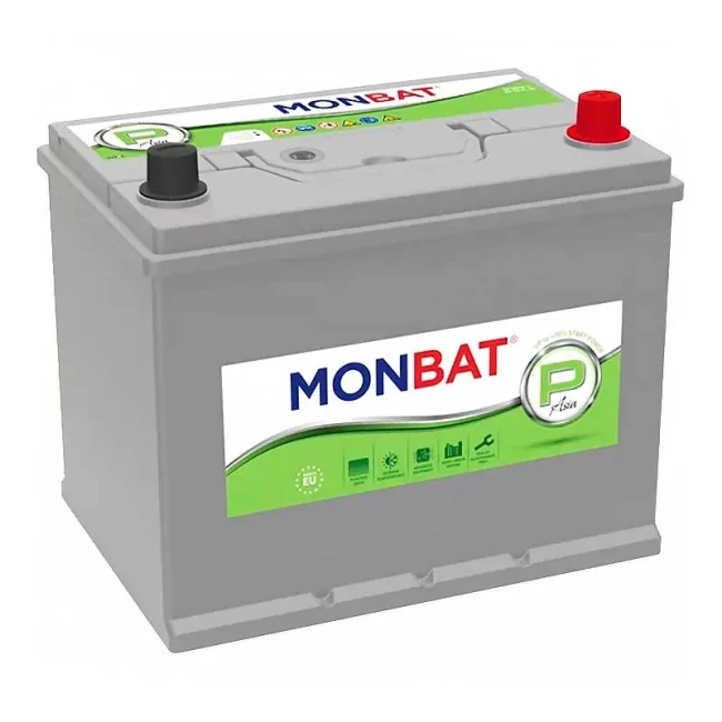 Автомобільний акумулятор Monbat PREMIUM 6CT-75Ah SMF Asia АзЕ (575027073)