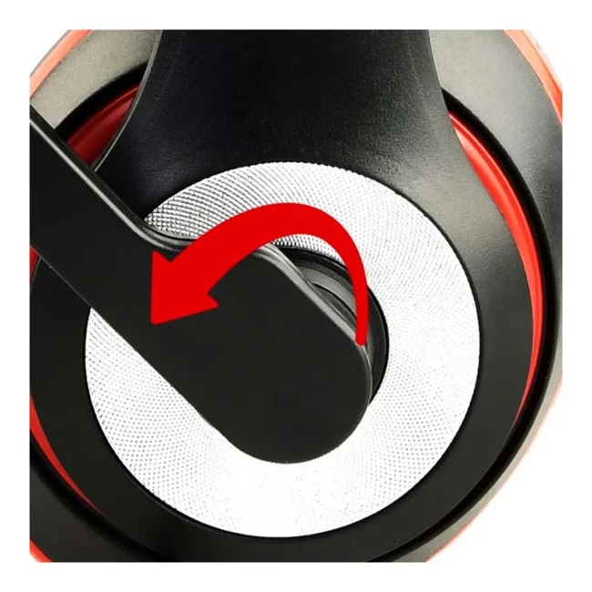 Наушники Gembird Black/Red (MHS-03-BKRD)