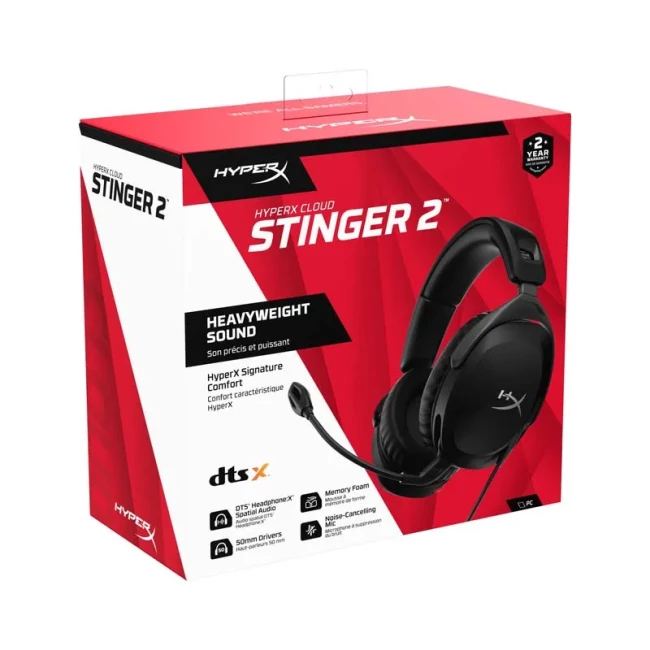Навушники HyperX "Cloud Stinger 2 Wired Black" (519T1AA)