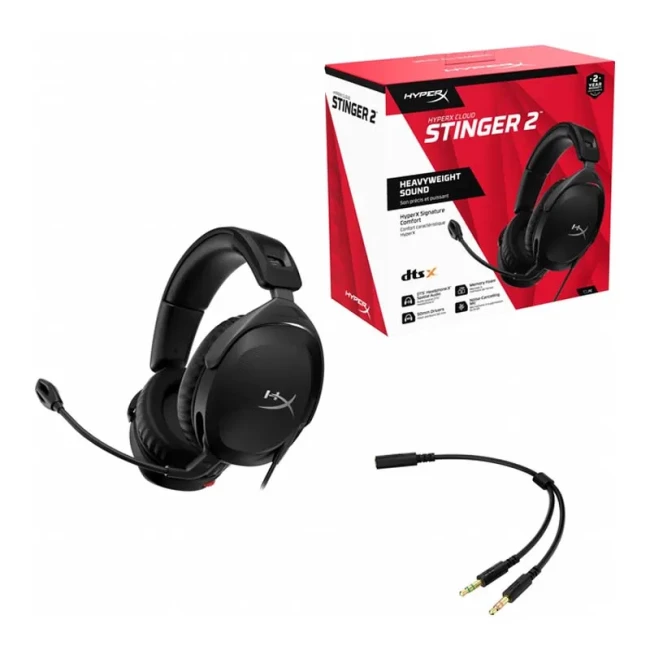 Навушники HyperX "Cloud Stinger 2 Wired Black" (519T1AA)