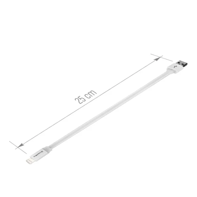 Кабель синхронізації ColorWay USB-Lihgtning White (CW-CBUM-LM25W)
