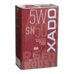 Моторна олива Xado Atomic Oil Red Boost SN 5W-50 4л (ХА25293)