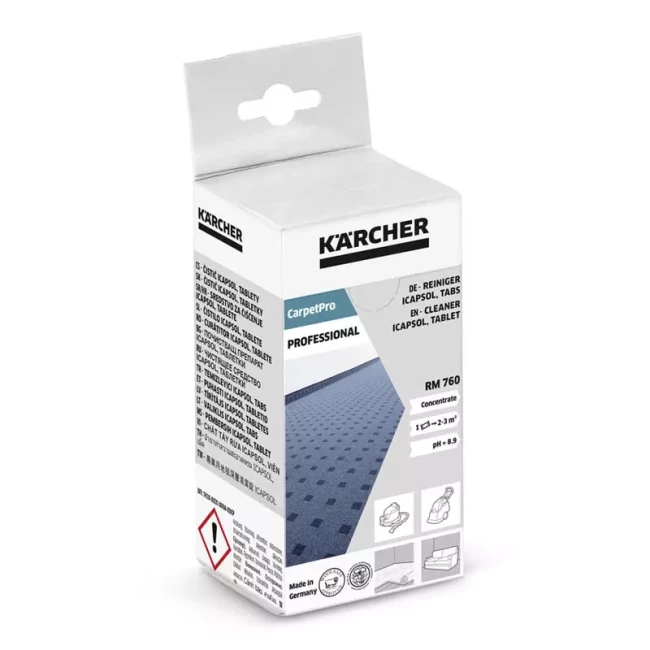 Средство для чистки в таблетках Karcher RM 760 CarpetPro iCapsol для моющих пылесосов 16шт (6.295-850.0) Средство для чистки в таблетках Karcher RM 760 CarpetPro iCapsol для моющих пылесосов 16шт (6.295-850.0)