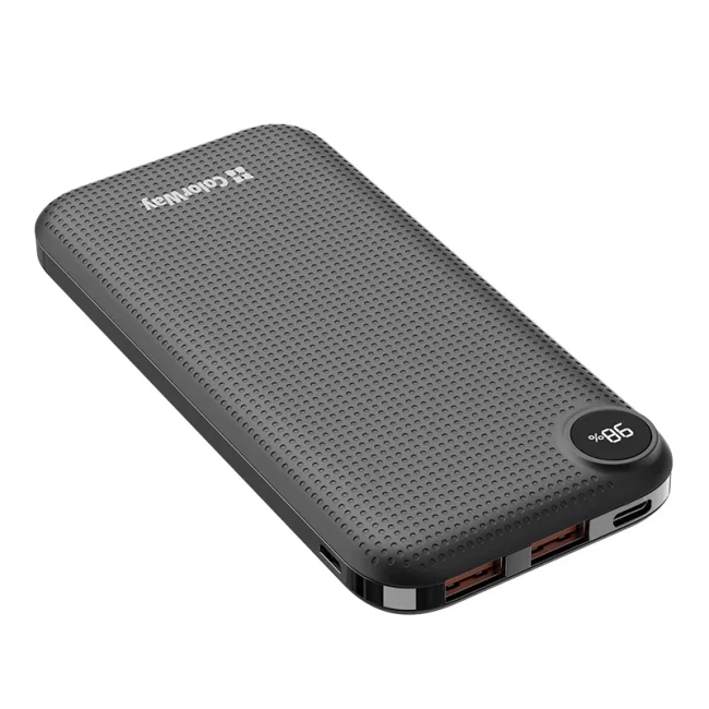 Универсальная мобильная батарея ColorWay LCD 10000mAh Black (CW-PB100LPI3BK-PDD)
