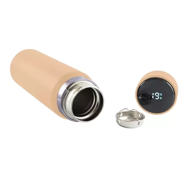 Термос Wertvoll DREAM 800 мл SS Digital Sensor t °C рожевий (RX-7001PK)