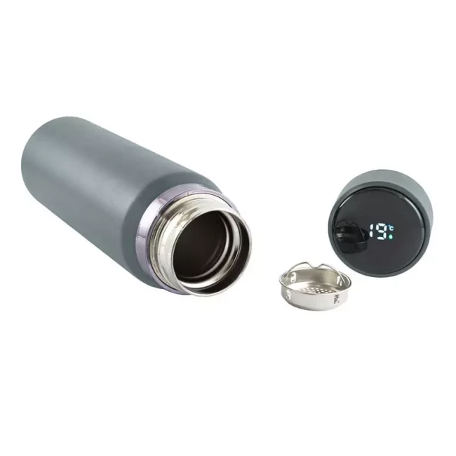 Термос Wertvoll DREAM 800 мл SS Digital Sensor t °C сірий (RX-7001GY)