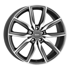Диск MAK FAHR (R19 8 5x112 ET54 66,6) GUN MET-MIRROR FACE
