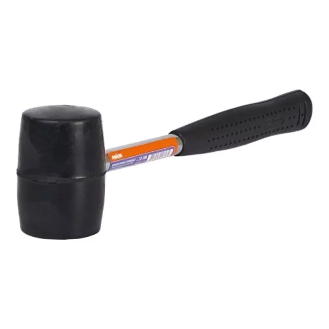 Резиновый молоток с металлической ручкой 340г (32-701) (026277)