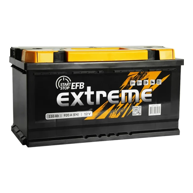Автомобільний акумулятор EXTREME 6CT-110Аh EFB АзЕ (EEFB110)