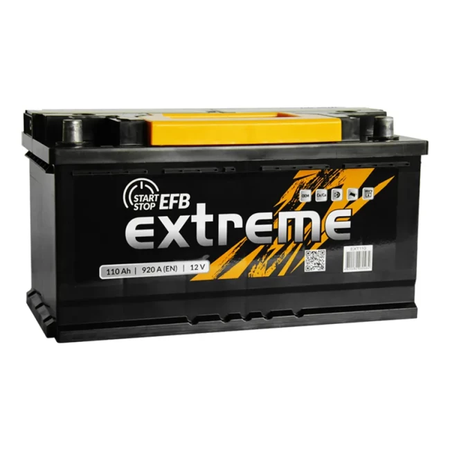 Автомобільний акумулятор EXTREME 6CT-110Аh EFB АзЕ (EEFB110)