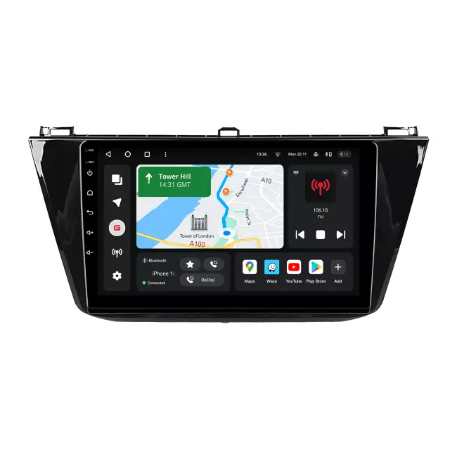 Мультимедийная автомобильная система Gazer T6010-AD/H для Volkswagen Tiguan 2 (AD) 2016-2022 78680 Мультимедийная автомобильная система Gazer T6010-AD/H для Volkswagen Tiguan 2 (AD) 2016-2022 78680