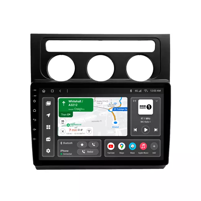 Мультимедийная автомобильная система Gazer T6510-1T PRO MAX для Volkswagen Touran 1 (1T) 2003-2010 46247 Мультимедийная автомобильная система Gazer T6510-1T PRO MAX для Volkswagen Touran 1 (1T) 2003-2010 46247
