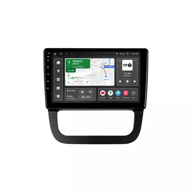 Мультимедийная автомобильная система Gazer T6510-1K PRO MAX для Volkswagen Jetta 5 (1K) 2005-2010 46186