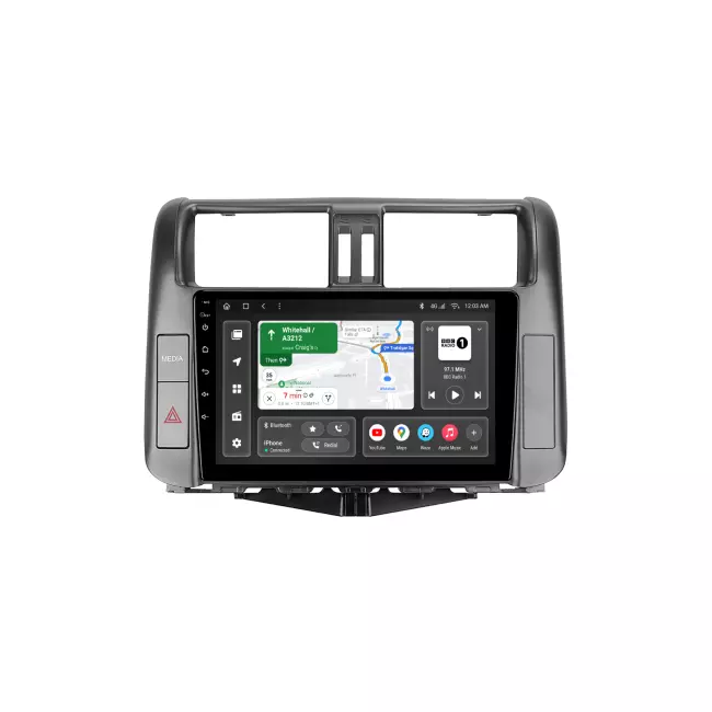 Мультимедийная автомобильная система Gazer T6509-J150 PRO MAX для Toyota Land Cruiser Prado 4 (J150) 2009-2013 45893 Мультимедийная автомобильная система Gazer T6509-J150 PRO MAX для Toyota Land Cruiser Prado 4 (J150) 2009-2013 45893