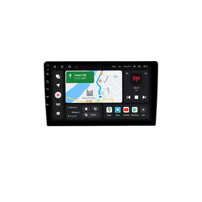 Мультимедийная автомобильная система Gazer T6009-T5/L PRO для Universal 79964 Мультимедийная автомобильная система Gazer T6009-T5/L PRO для Universal 79964