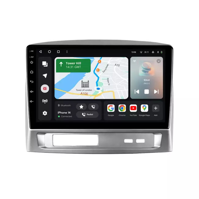 Мультимедийная автомобильная система Gazer T6009-KK PRO MAX для Geely MK 1 2006-2013 39023 Мультимедийная автомобильная система Gazer T6009-KK PRO MAX для Geely MK 1 2006-2013 39023