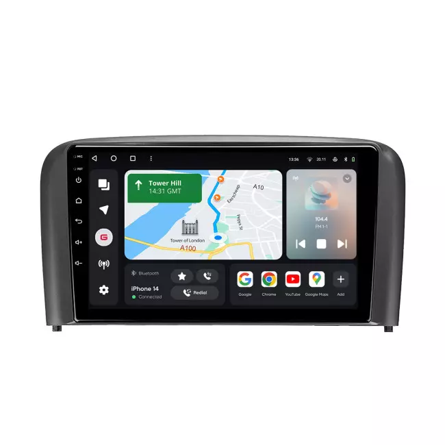Мультимедийная автомобильная система Gazer T6009-P2 PRO для Volvo S80 1 1998-2006 79794