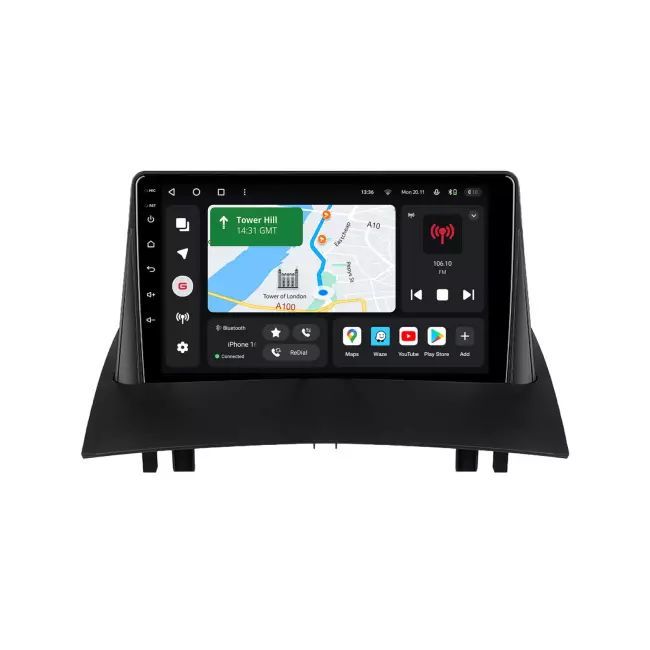 Мультимедийная автомобильная система Gazer T6009-BMO PRO для Renault Megane 2 2002-2009 79318