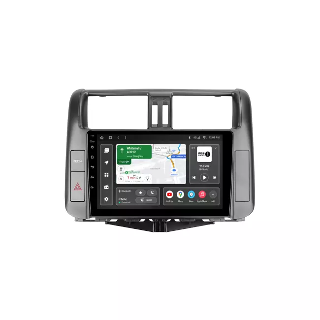 Мультимедийная автомобильная система Gazer T6009-J150/H PRO MAX для Toyota Land Cruiser Prado 4 (J150) 2009-2013 45890 Мультимедийная автомобильная система Gazer T6009-J150/H PRO MAX для Toyota Land Cruiser Prado 4 (J150) 2009-2013 45890
