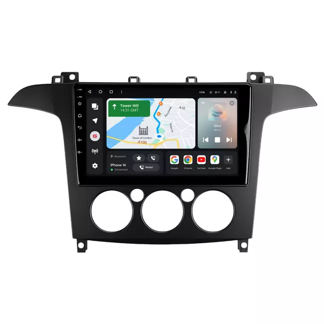 Мультимедийная автомобильная система Gazer T6509-CD340 PRO MAX для Ford S-MAX 1 2006-2010 38857 Мультимедийная автомобильная система Gazer T6509-CD340 PRO MAX для Ford S-MAX 1 2006-2010 38857