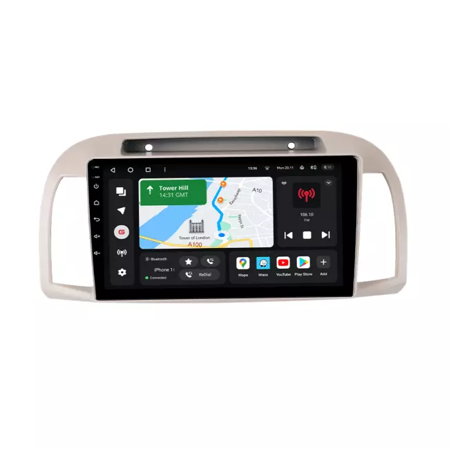 Мультимедийная автомобильная система Gazer T6009-K12 PRO MAX для Nissan March (K12) 2002-2010 144258 Мультимедийная автомобильная система Gazer T6009-K12 PRO MAX для Nissan March (K12) 2002-2010 144258