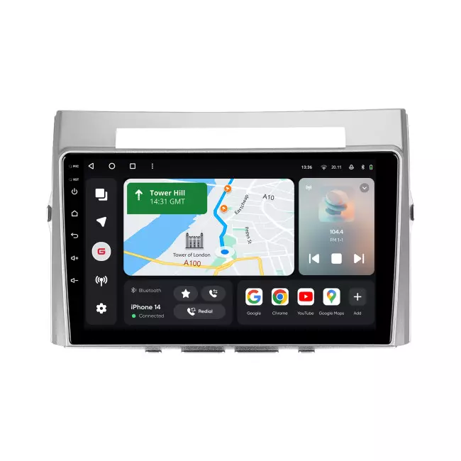 Мультимедійна автомобільна система Gazer T6009-AR10 PRO MAX до Toyota Corolla, Verso (AR10) 2004-2009 45286