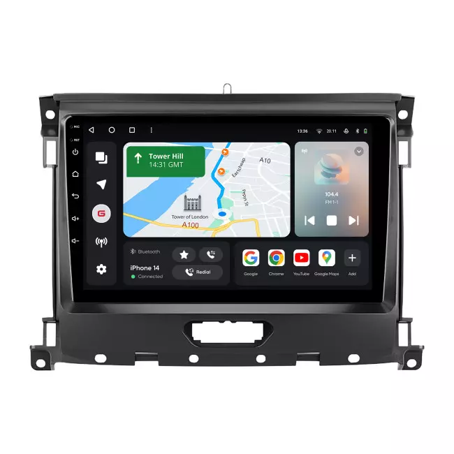 Мультимедийная автомобильная система Gazer T6009-P703 для Ford Ranger 2015-2022 78258