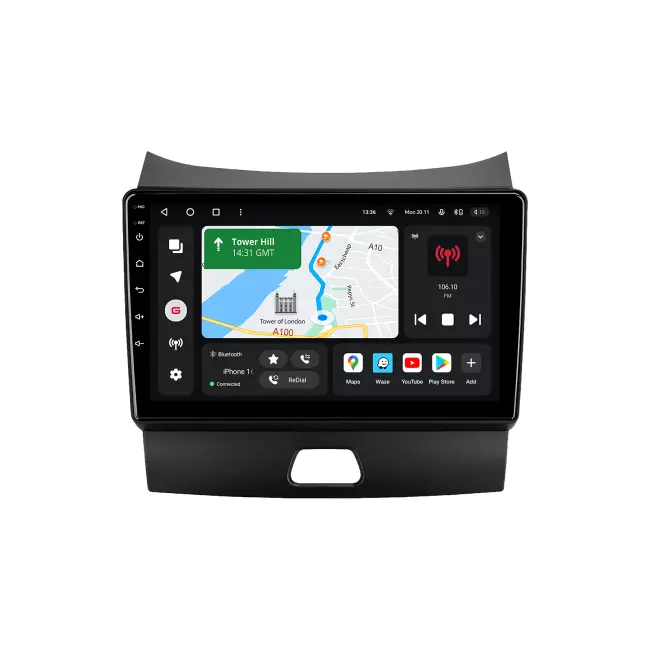 Мультимедійна автомобільна система Gazer T6009-B50 PRO до Besturn B50 2013-2016 79288