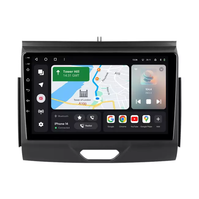 Мультимедийная автомобильная система Gazer T6809-P703 PRO MAX для Ford Ranger 2015-2022 144524