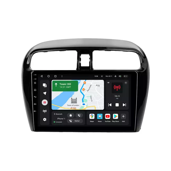Мультимедийная автомобильная система Gazer T6009-A00 PRO MAX для Mitsubishi Mirage 6 2012-2018 42354 Мультимедийная автомобильная система Gazer T6009-A00 PRO MAX для Mitsubishi Mirage 6 2012-2018 42354
