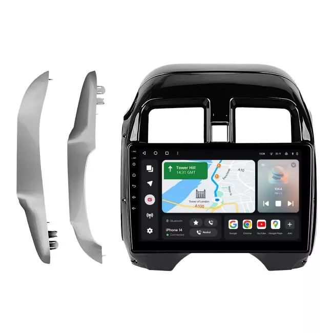 Мультимедійна автомобільна система Gazer T6010-N17 PRO до Nissan Latio 2014-2016 80409 Мультимедійна автомобільна система Gazer T6010-N17 PRO до Nissan Latio 2014-2016 80409