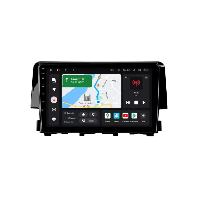 Мультимедийная автомобильная система Gazer T6009-FC PRO для Honda Civic 10 (FC, FK) 2015-2020 79500