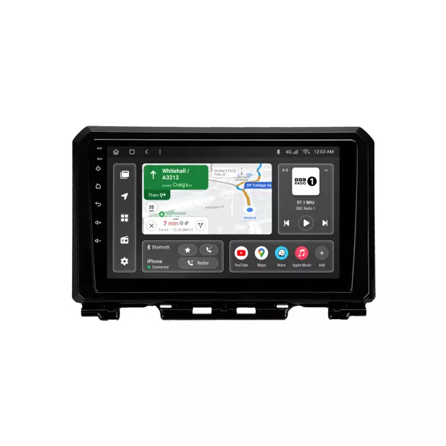 Мультимедийная автомобильная система Gazer T6009-JB64W для Suzuki Jimny 4 (JB64W) 2018-2020 78110 Мультимедийная автомобильная система Gazer T6009-JB64W для Suzuki Jimny 4 (JB64W) 2018-2020 78110