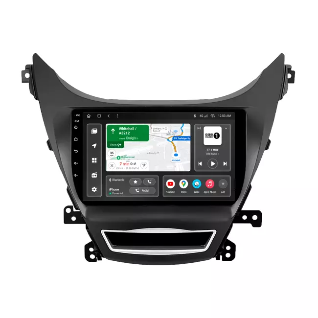 Мультимедийная автомобильная система Gazer T6009-MD PRO для Hyundai Elantra 5 (MD, UD) 2010-2016 79752