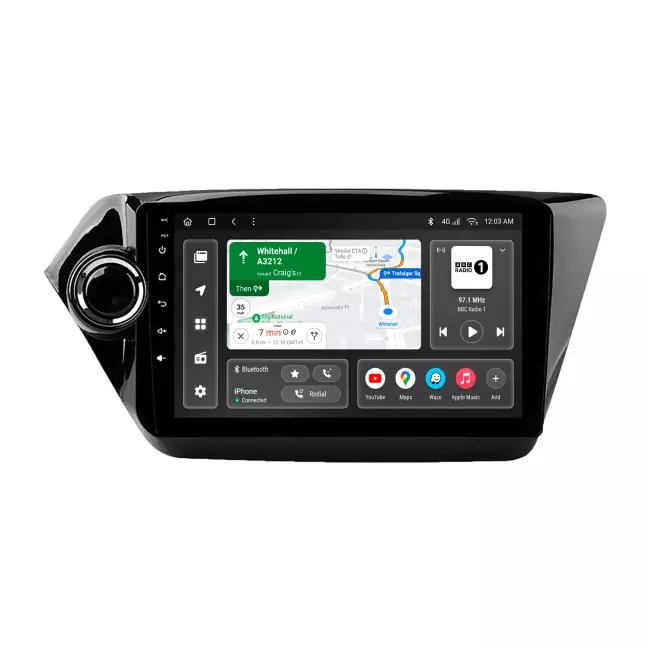 Мультимедийная автомобильная система Gazer T6009-UB для Kia Rio 3 (UB) 2011-2016 78440