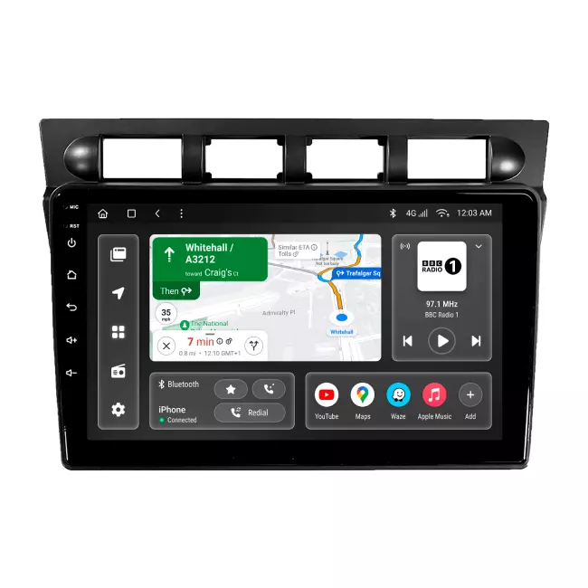 Мультимедійна автомобільна система Gazer T6009-SA PRO до Kia Picanto (SA), Morning 2004-2007 79892 Мультимедійна автомобільна система Gazer T6009-SA PRO до Kia Picanto (SA), Morning 2004-2007 79892