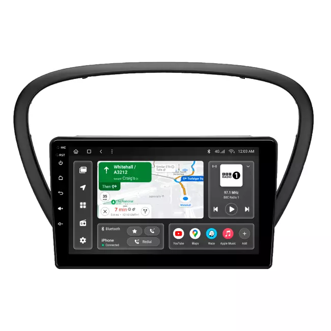 Мультимедийная автомобильная система Gazer T6009-Z8 PRO MAX для Peugeot 607 2004-2010 43523 Мультимедийная автомобильная система Gazer T6009-Z8 PRO MAX для Peugeot 607 2004-2010 43523