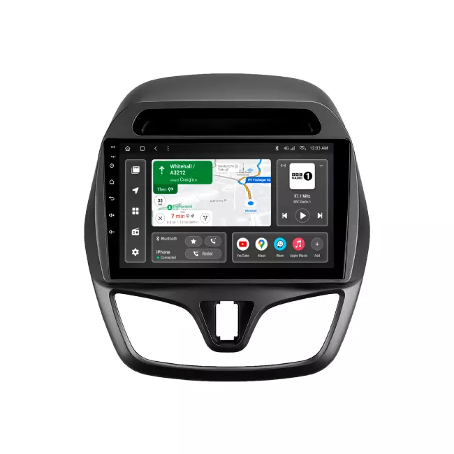 Мультимедийная автомобильная система Gazer T6009-M400 PRO MAX для Chevrolet Spark, Beat 2015-2018 38269 Мультимедийная автомобильная система Gazer T6009-M400 PRO MAX для Chevrolet Spark, Beat 2015-2018 38269